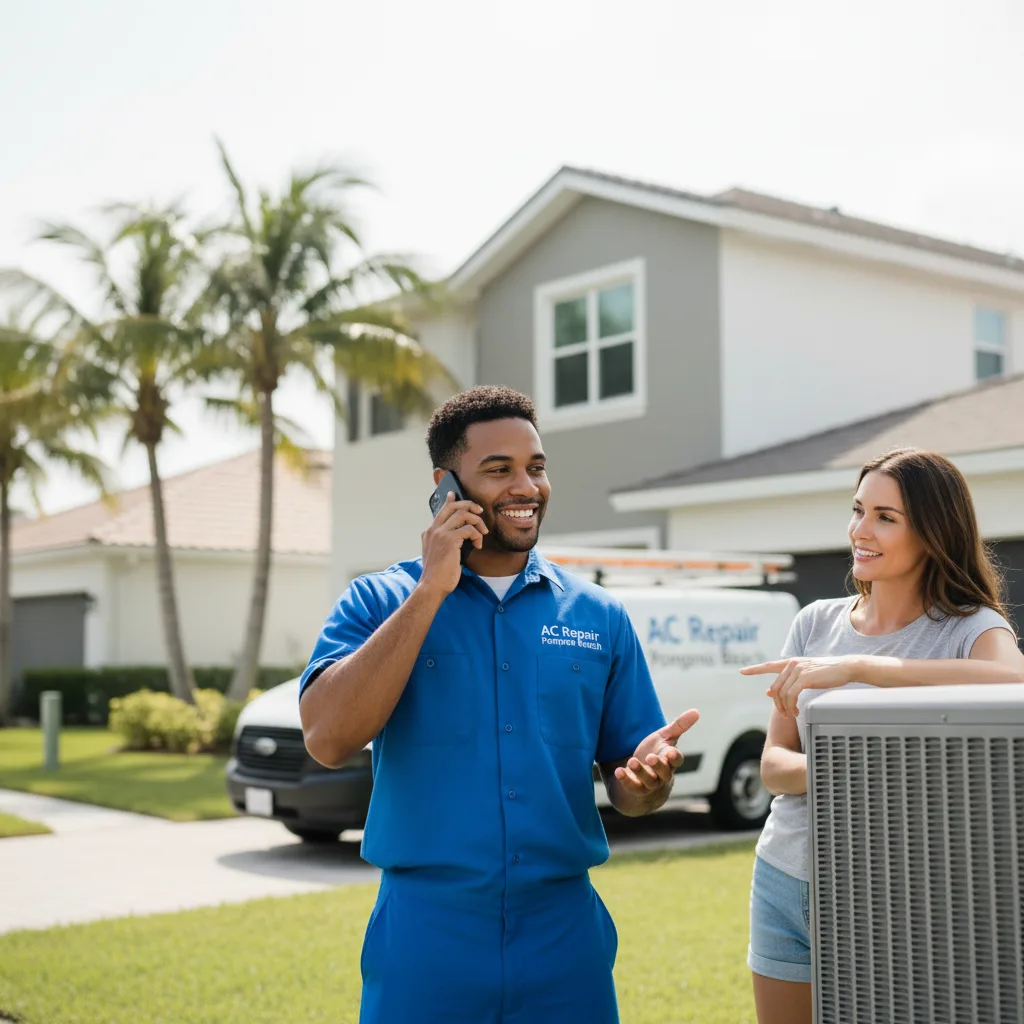 AC Repair Pompano Beach customer support in Hickory Corners